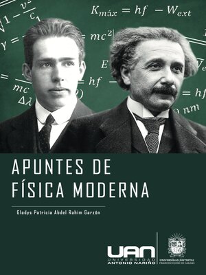 cover image of Apuntes de física moderna